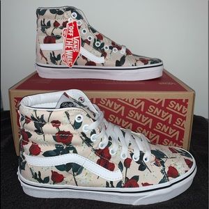 Vans Sk8-hi (roses)